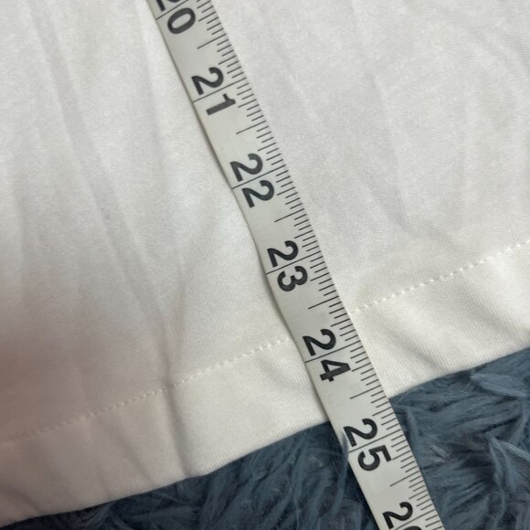 J.Jill Pure Jill White Cowl Neck Top Size L Petite - Picture 4 of 5